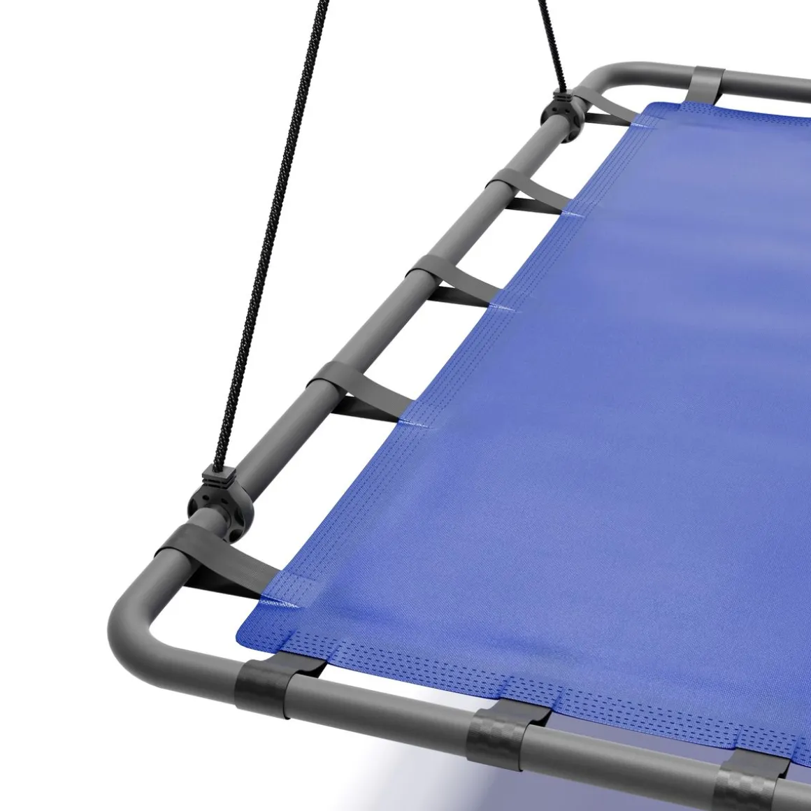 Nestschaukel 118 x 80 cm blau/schwarz