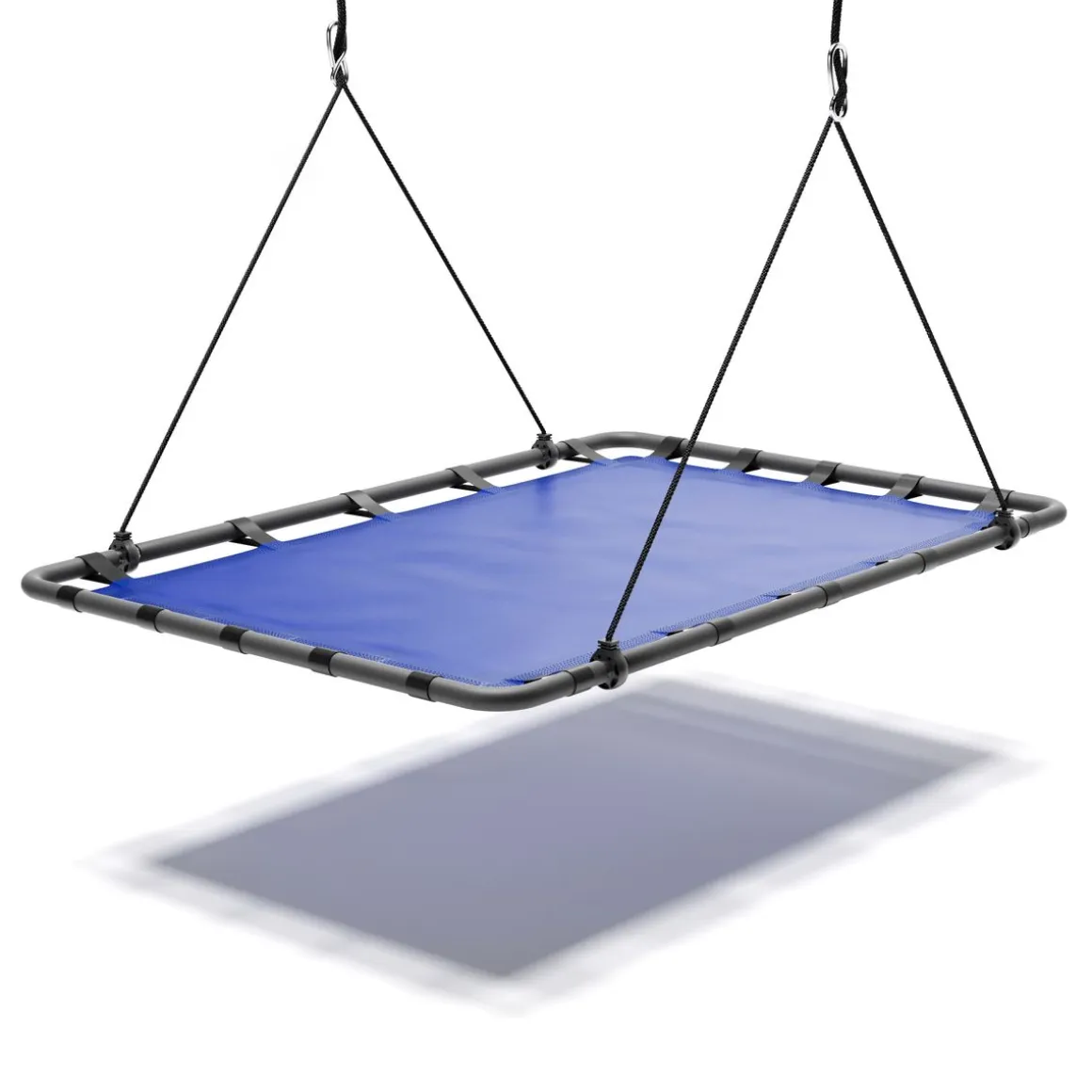 Nestschaukel 118 x 80 cm blau/schwarz