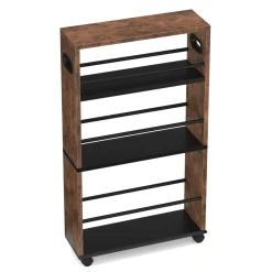 Nischenregal schmal Vintage BONITA 15 x 45 x 80 cm