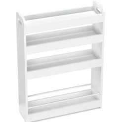 Nischenregal schmal 18 x 60 x 82 cm weiss