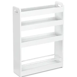 Nischenregal schmal 18 x 60 x 82 cm weiss