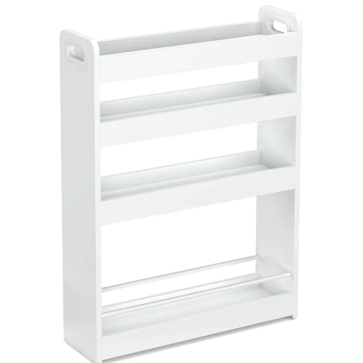Nischenregal schmal 18 x 60 x 82 cm weiss