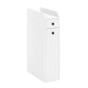 Nischenregal schmal 18 x 40 x 70 cm weiss