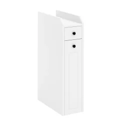 Nischenregal schmal 18 x 40 x 70 cm weiss