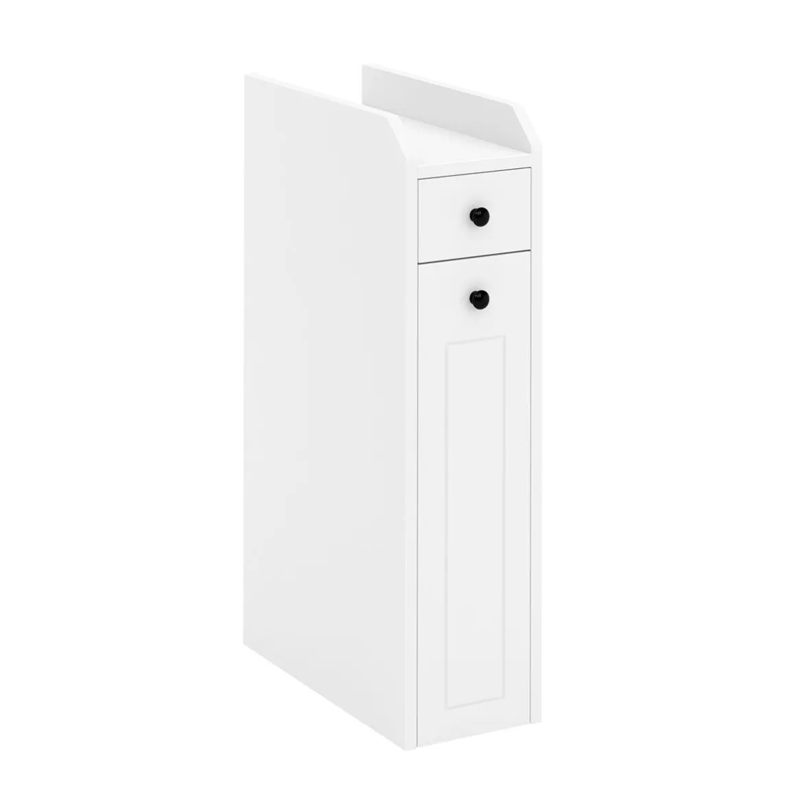 Nischenregal schmal 18 x 40 x 70 cm weiss