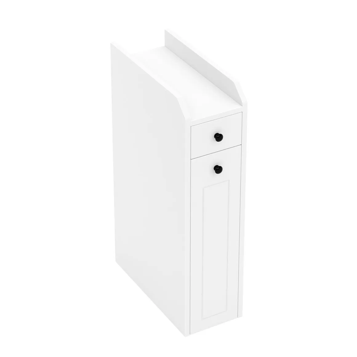 Nischenregal schmal 18 x 40 x 70 cm weiss