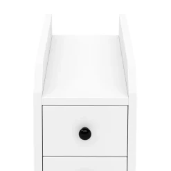 Nischenregal schmal 18 x 40 x 70 cm weiss