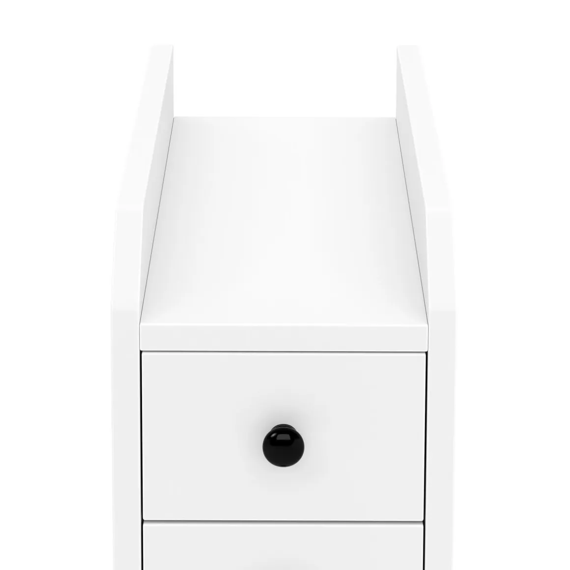 Nischenregal schmal 18 x 40 x 70 cm weiss