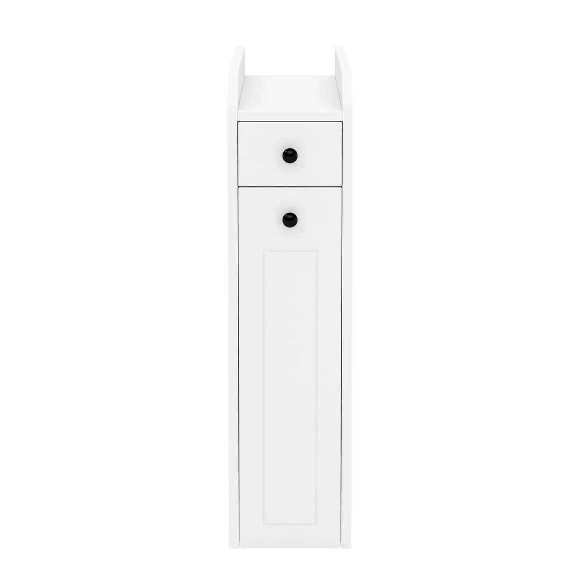 Nischenregal schmal 18 x 40 x 70 cm weiss