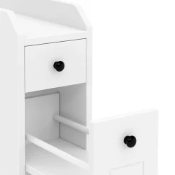Nischenregal schmal 18 x 40 x 70 cm weiss