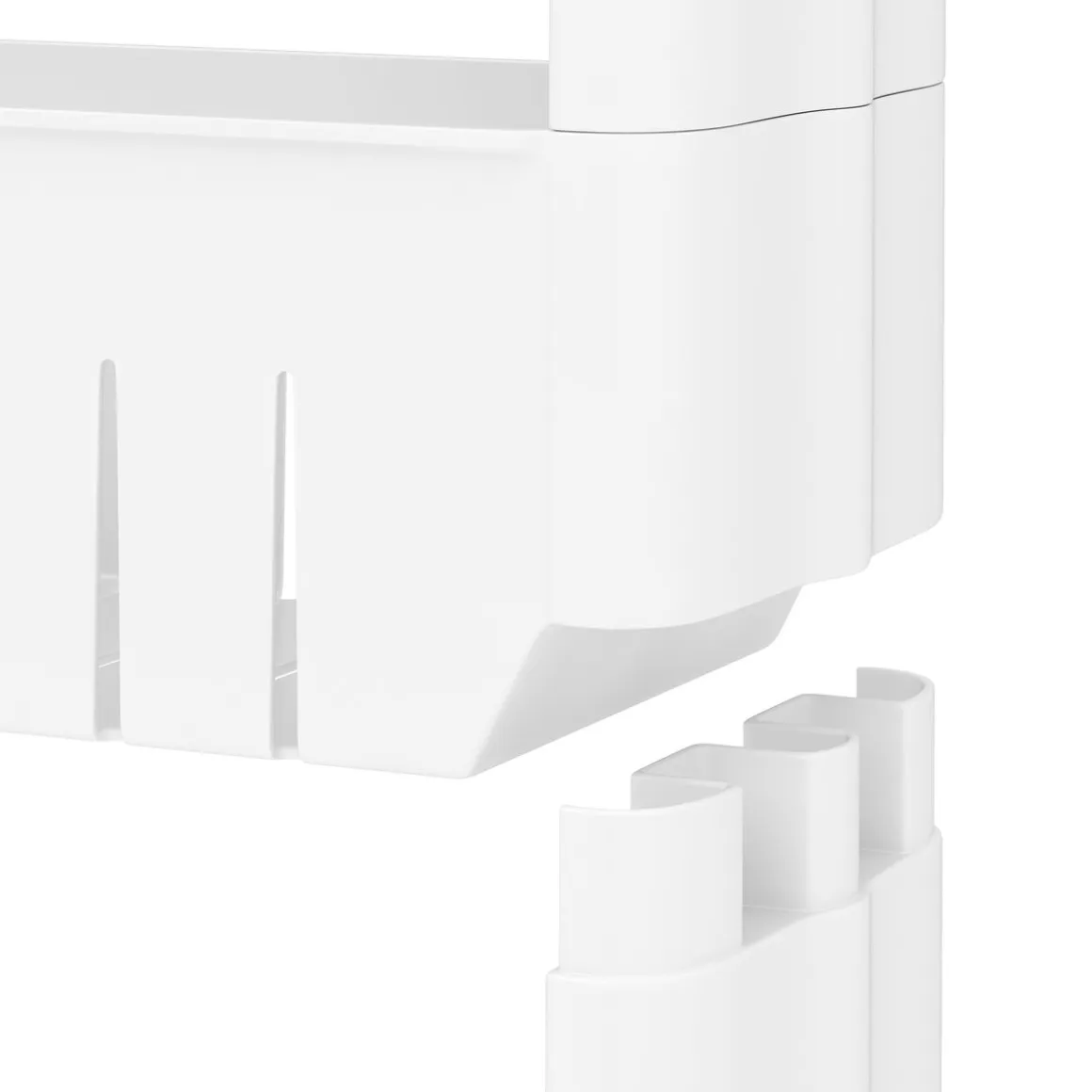 Nischenregal 54 x 12 x 71 cm weiss