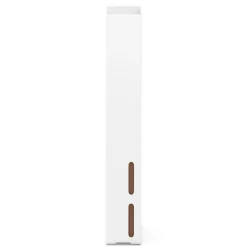 Nischenregal 17 x 45 x 107 cm weiss/braun