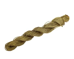 Nylonschnur 25 m gold
