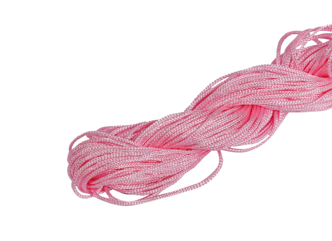 Nylonschnur 25 m rosa