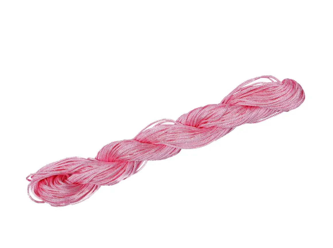 Nylonschnur 25 m rosa