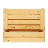 Obstkiste Holz 58 x 38 x 42 cm natur