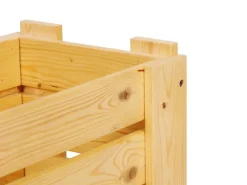 Obstkiste Holz 58 x 38 x 42 cm natur