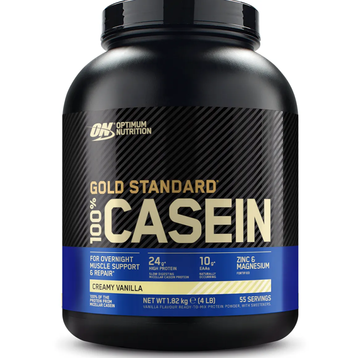 Optimum Nutrition Casein Pulver 1800g Creamy Vanilla