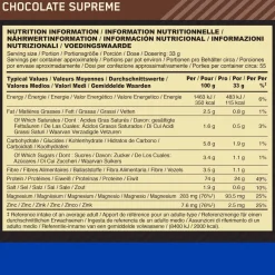 Optimum Nutrition Casein Pulver 1800 g Chocolate Supreme