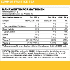 Optimum Nutrition Clear Whey Collagen 240 g Summer Ice Tea