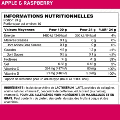 Optimum Nutrition Clear Whey Collagen 240 g Apple Raspberry