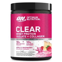 Optimum Nutrition Clear Whey Collagen 240 g Apple Raspberry