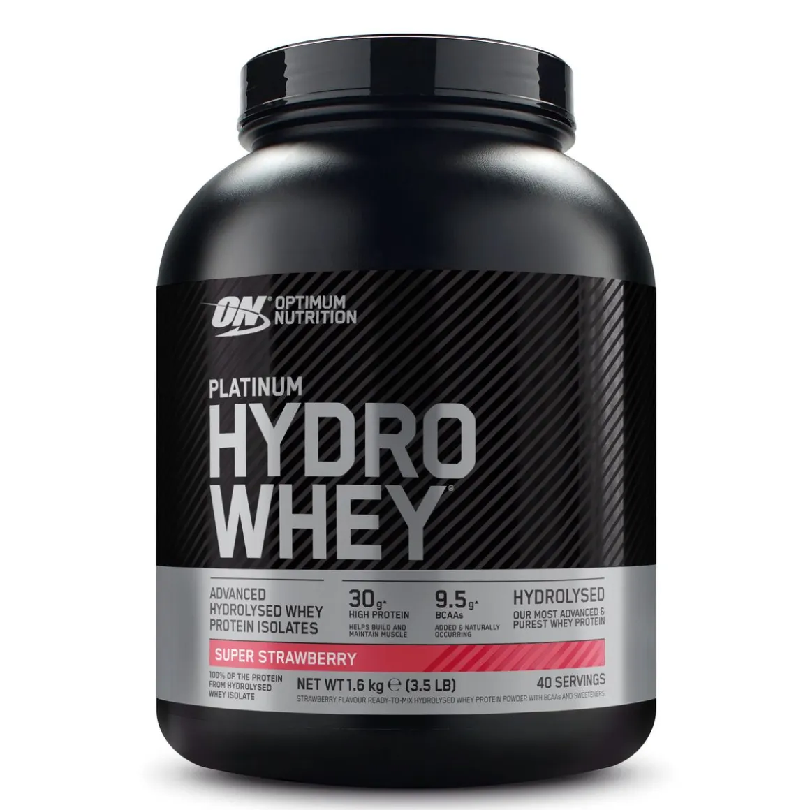 Optimum Nutrition HydroWhey Protein 1623 g Strawberry