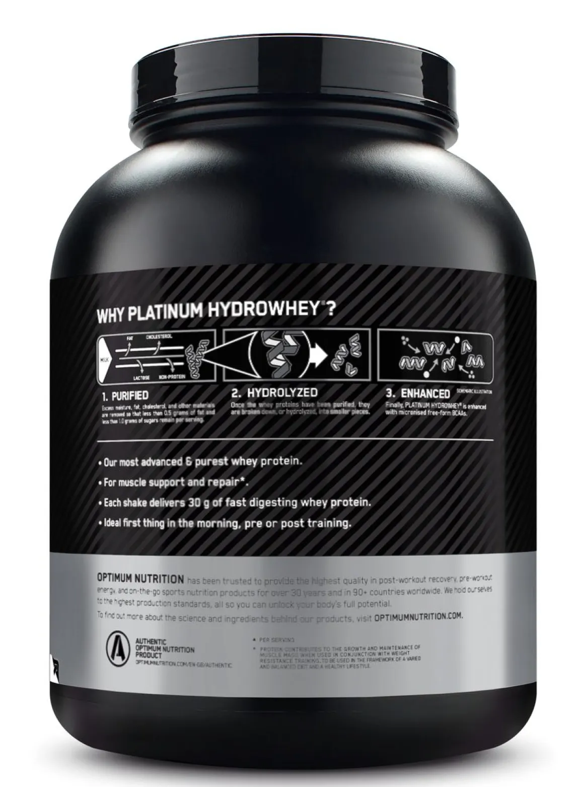 Optimum Nutrition HydroWhey Protein 1623 g Milk Chocolate