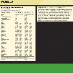 Optimum Nutrition Serious Mass 2721 g Vanilla