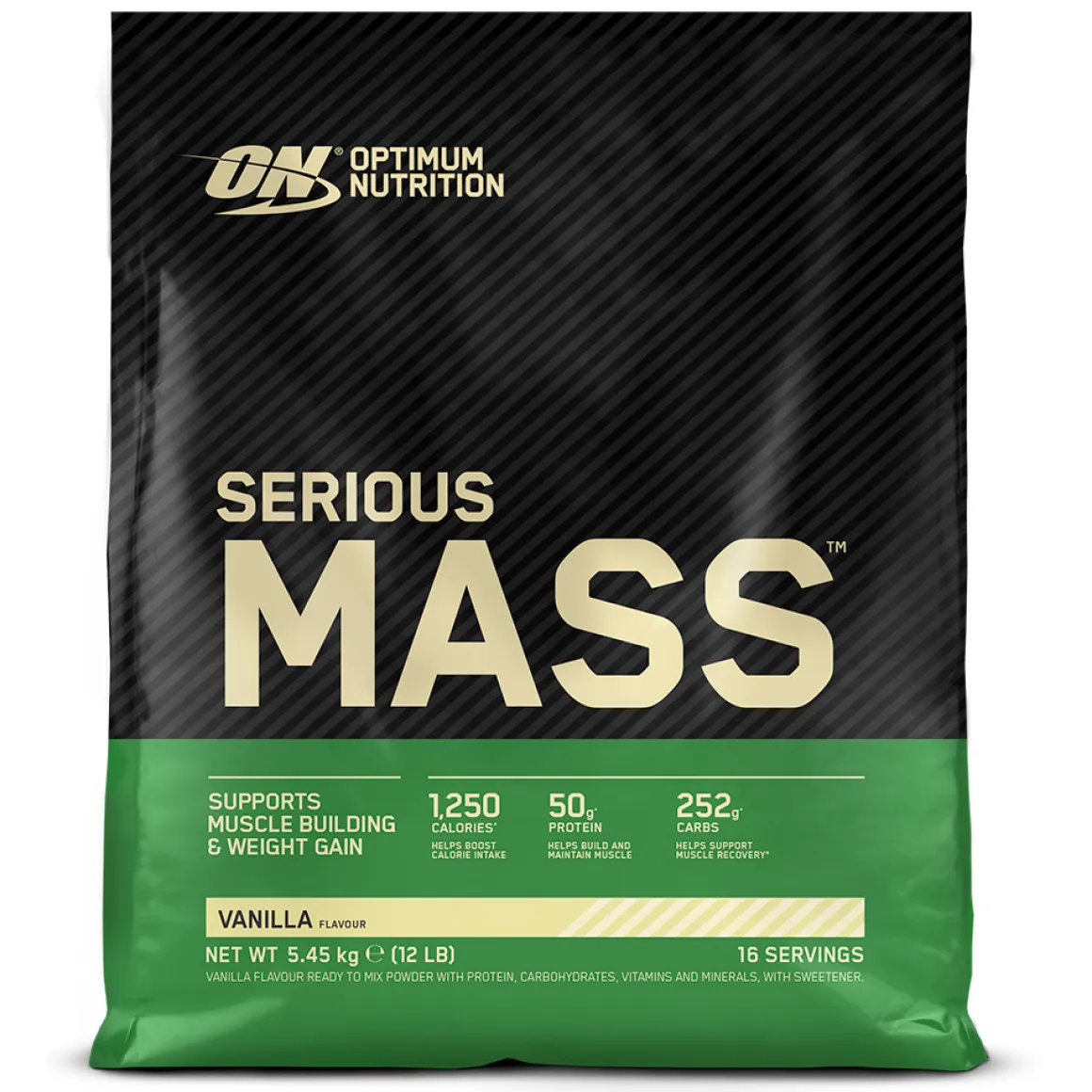 Optimum Nutrition Serious Mass 5450 g Vanilla