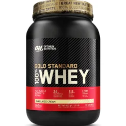 Optimum Nutrition Whey Protein Gold Standard 908 g Vanilla Ice Cream