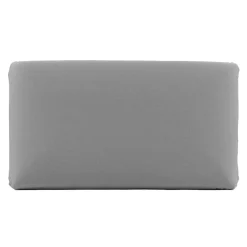 Orthopädisches Kopfkissen 70 x 40 cm weiss/grau