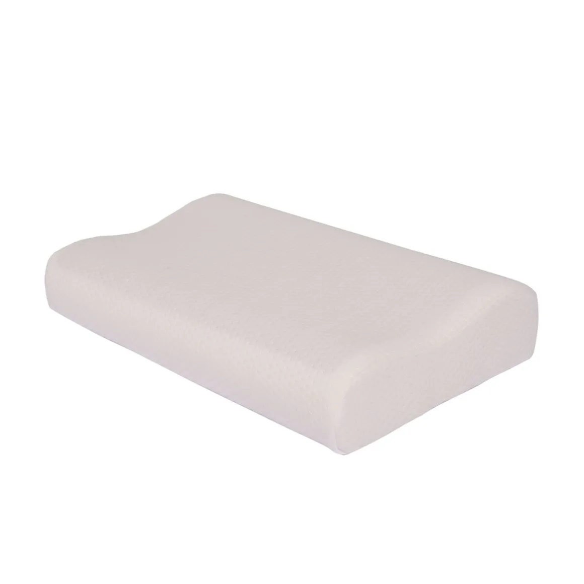 Orthopädisches Nackenkissen mit Gel weiss