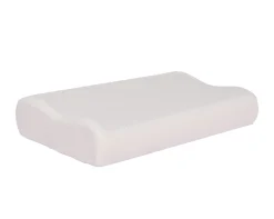Orthopädisches Nackenkissen mit Gel weiss