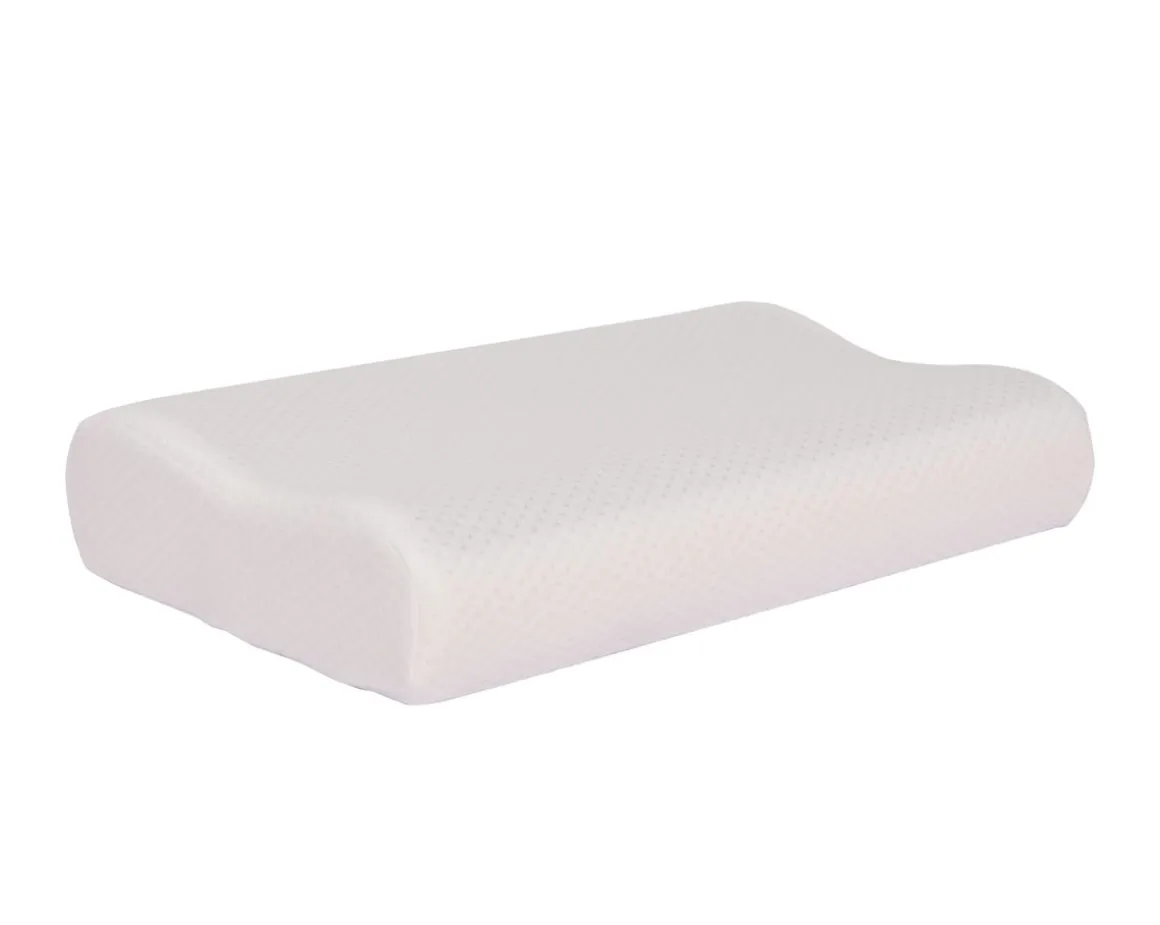 Orthopädisches Nackenkissen mit Gel weiss
