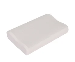 Orthopädisches Nackenkissen mit Gel weiss