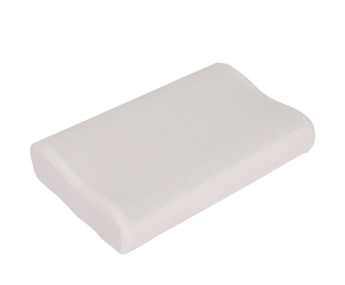 Orthopädisches Nackenkissen mit Gel weiss