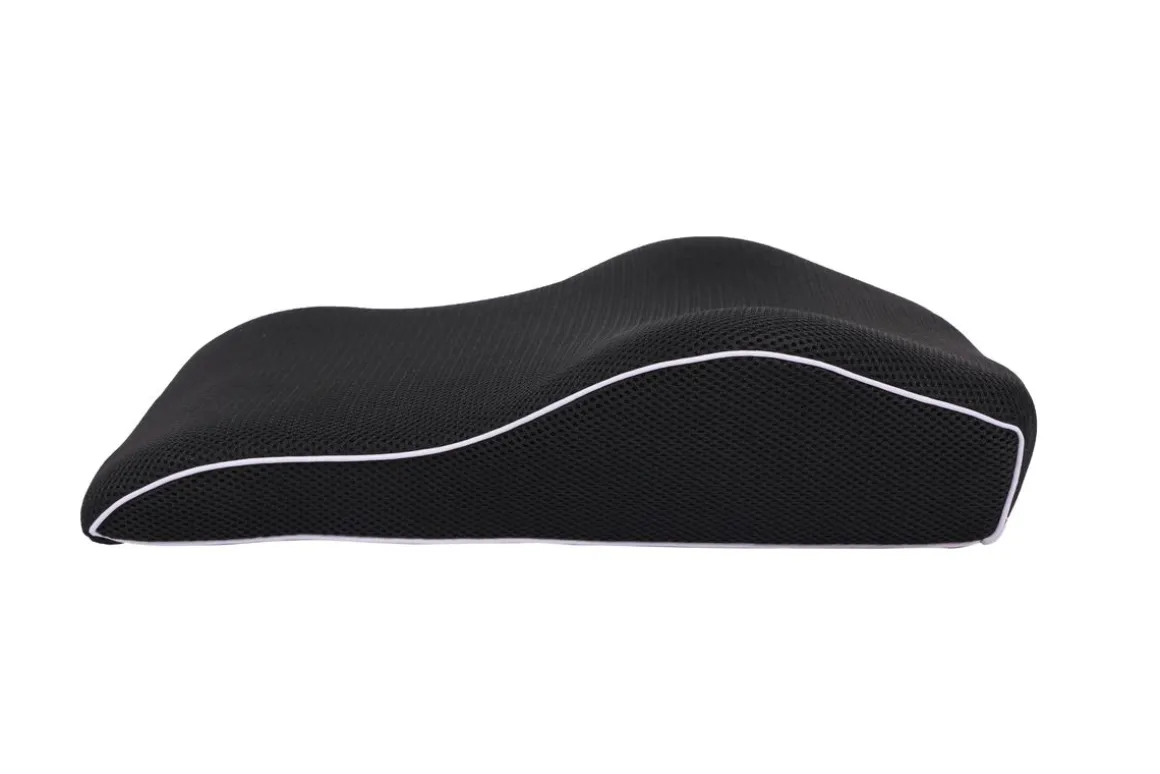 Orthopädisches Rückenkissen Mesh 45 x 39 cm schwarz