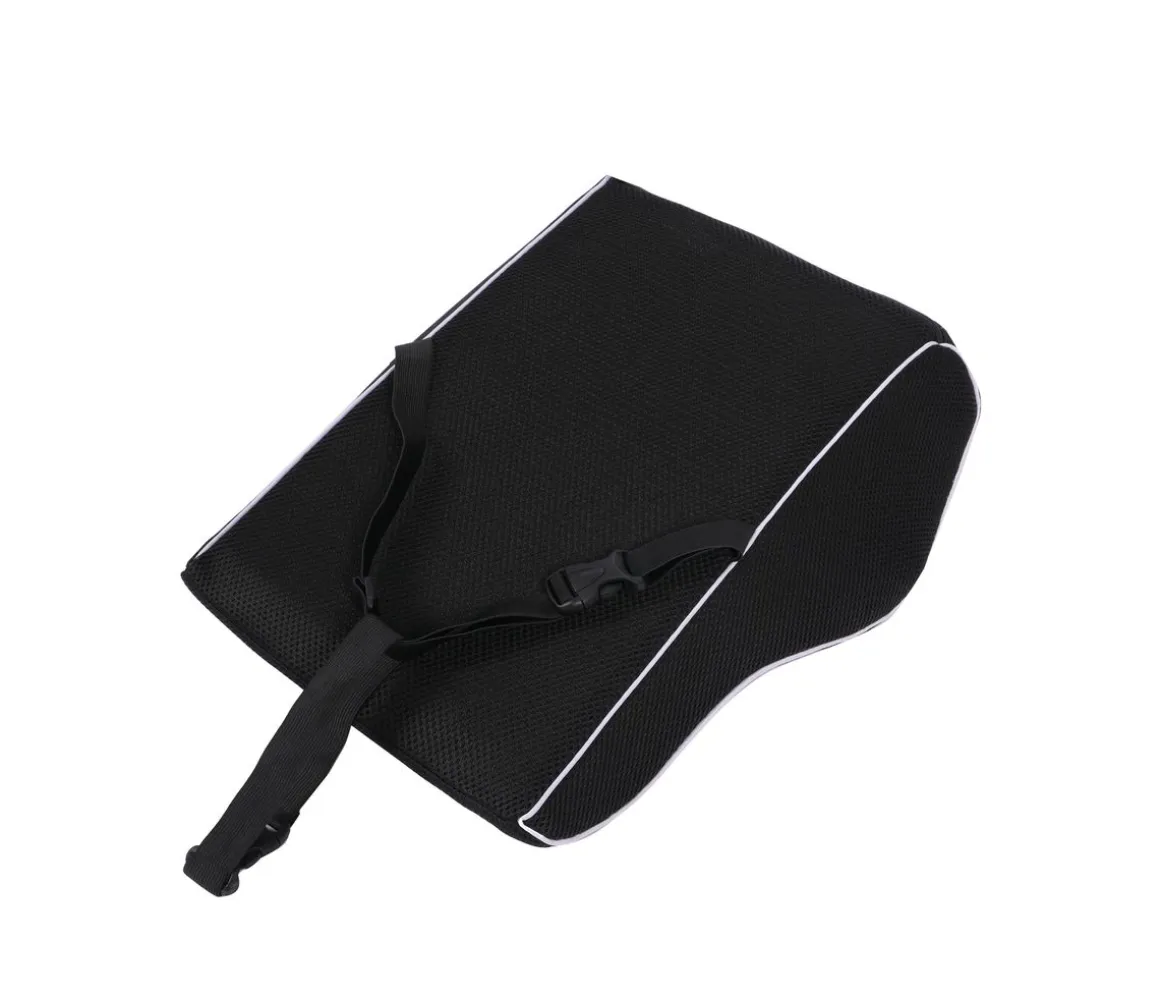 Orthopädisches Rückenkissen Mesh 45 x 39 cm schwarz