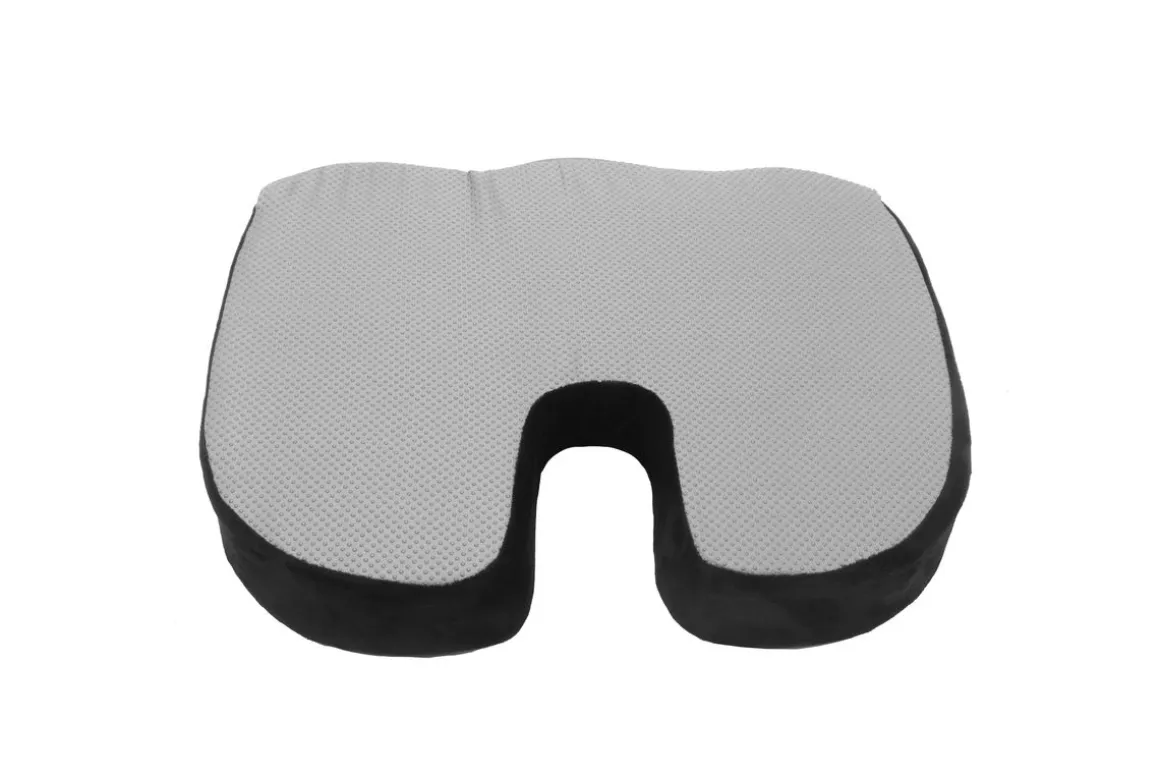 Orthopädisches Sitzkissen und Rückenkissen 2er Set schwarz