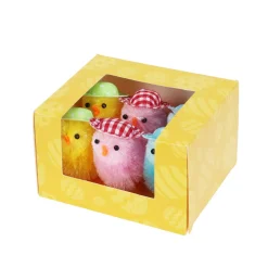 Osterdeko Küken Set 5 cm 6-teilig bunt