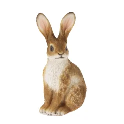 Osterdeko Osterhase 18 cm braun/weiss