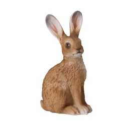 Osterdeko Osterhase 18 cm braun/weiss