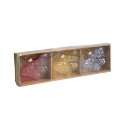 Osterdeko Schmetterling Set 3-teilig bunt