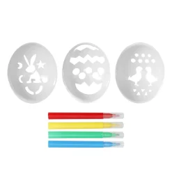 Ostereier Schablone Set 10-teilig