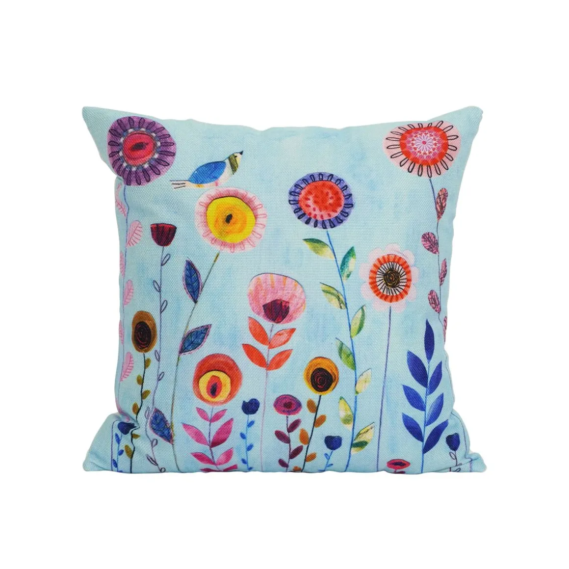 Outdoor Kissenbezug Set FLOWER 4-teilig 45 x 45 cm