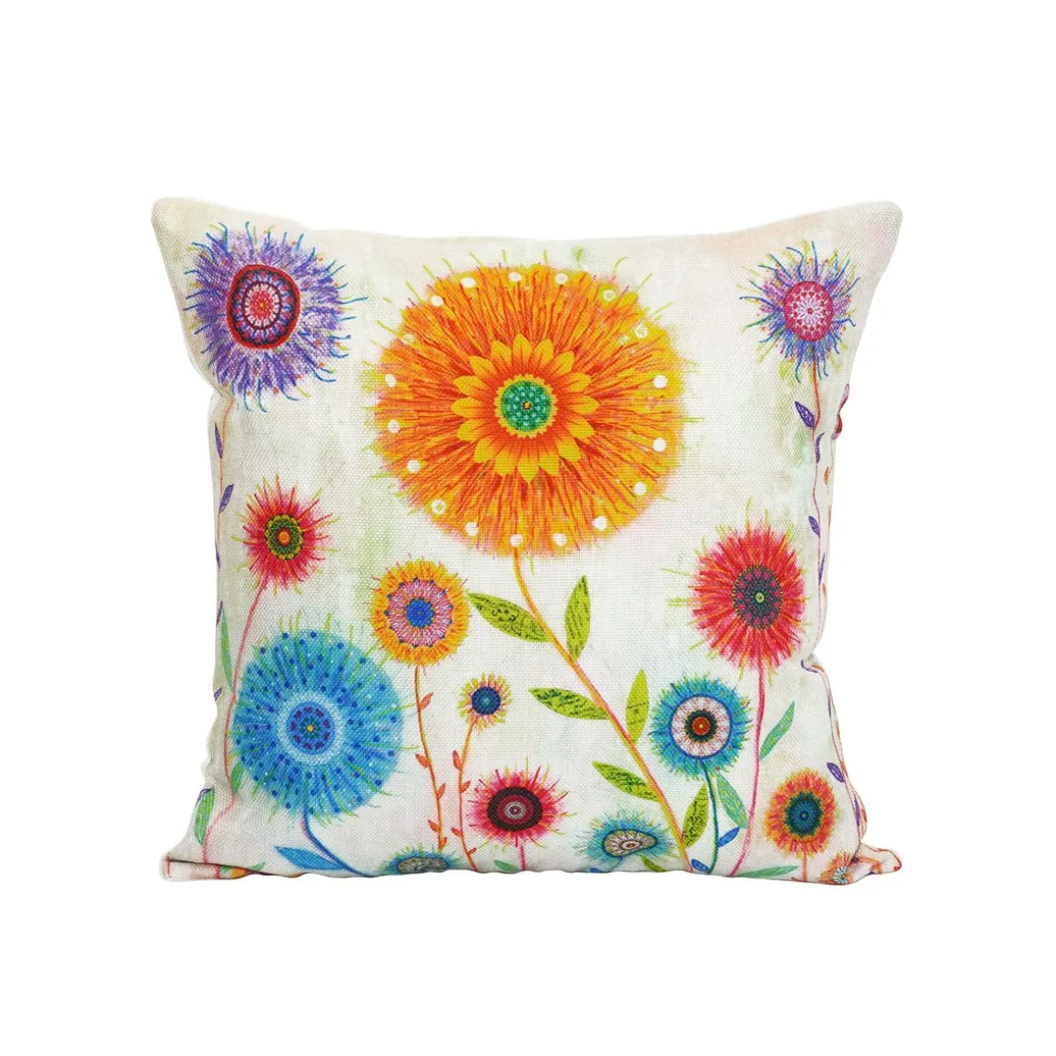 Outdoor Kissenbezug Set FLOWER 4-teilig 45 x 45 cm