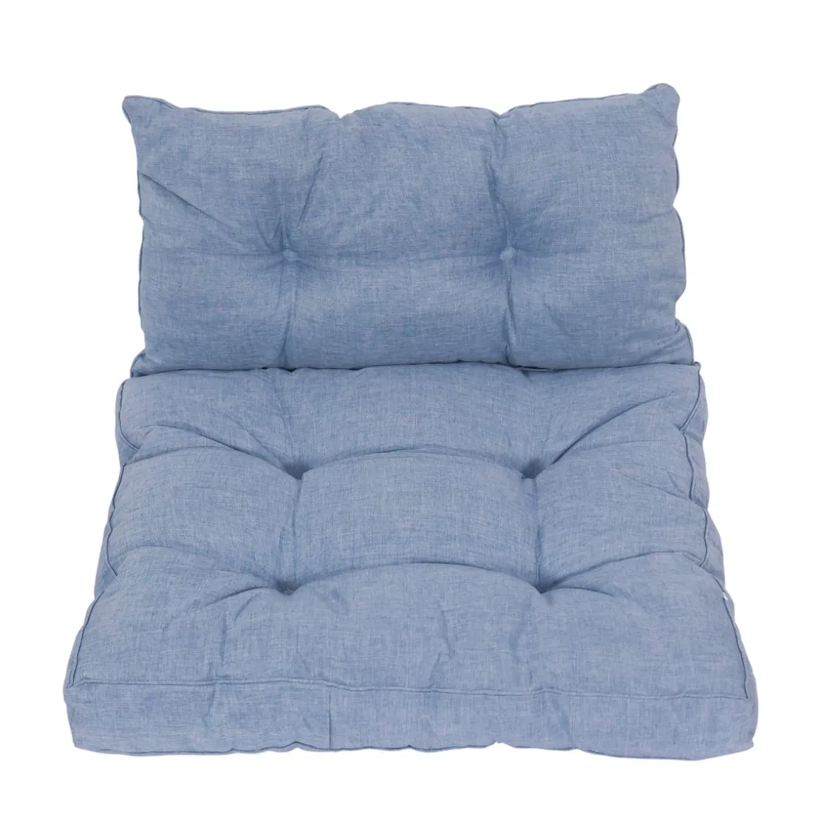 Outdoorkissen Bodenkissen 2er Set blau