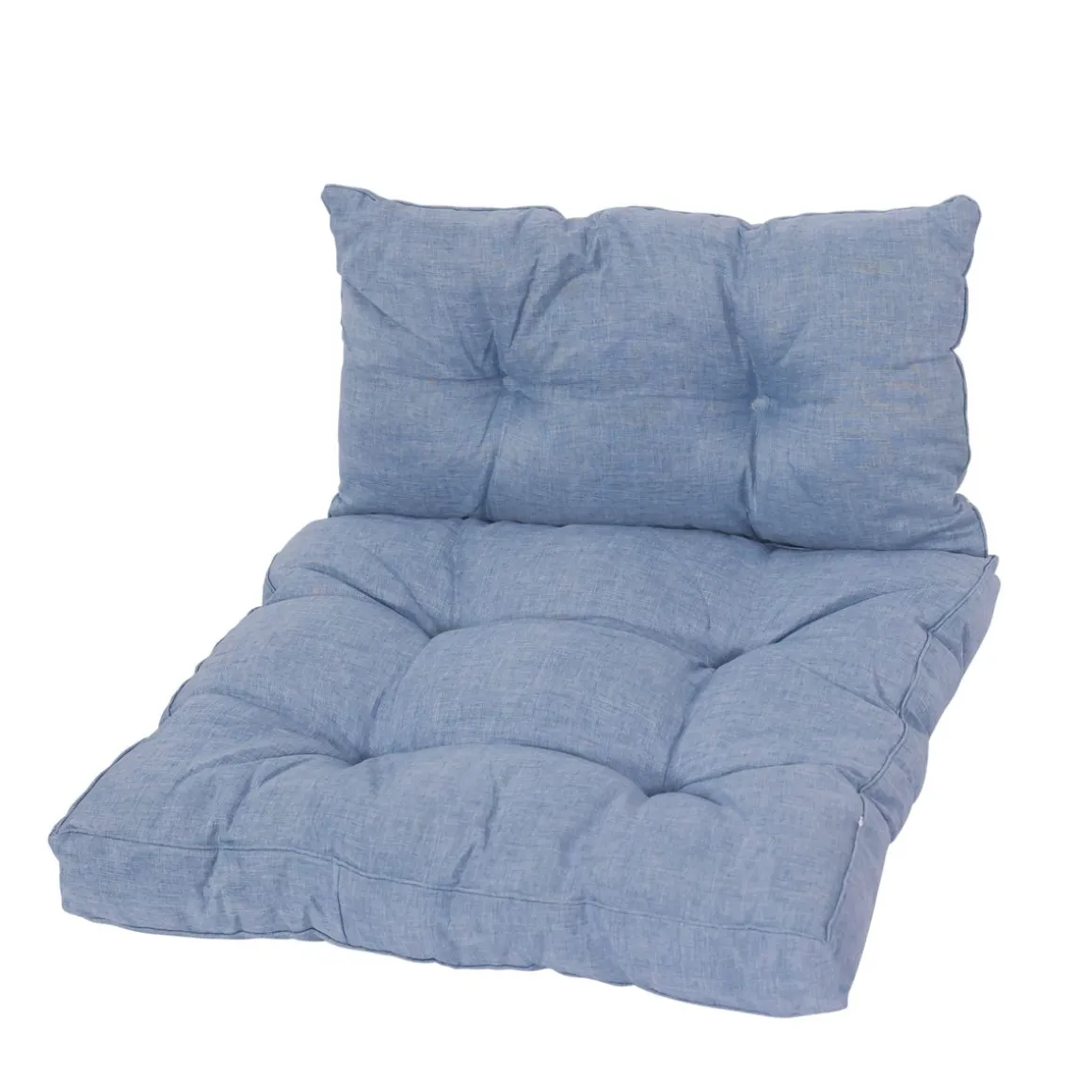 Outdoorkissen Bodenkissen 2er Set blau
