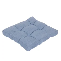 Outdoorkissen Bodenkissen 2er Set blau